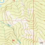 United States Geological Survey Whitcomb Peak, MT (1994, 24000-Scale) digital map