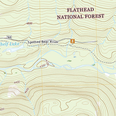 United States Geological Survey Whitcomb Peak, MT (2020, 24000-Scale) digital map