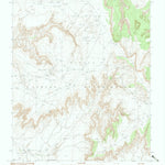 United States Geological Survey White Area Canyon, AZ (1982, 24000-Scale) digital map