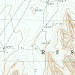 United States Geological Survey White Area Canyon, AZ (1982, 24000-Scale) digital map