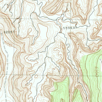United States Geological Survey White Area Canyon, AZ (1982, 24000-Scale) digital map