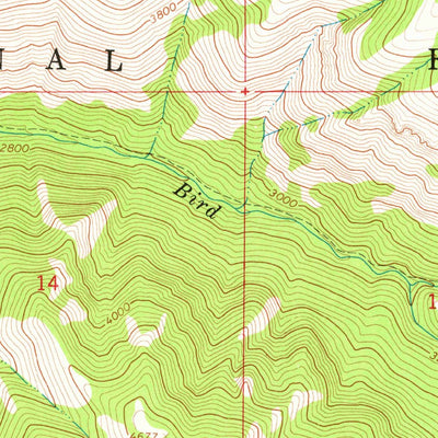 United States Geological Survey White Bird Hill, ID (1963, 24000-Scale) digital map