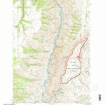 United States Geological Survey White Bird, ID (1995, 24000-Scale) digital map
