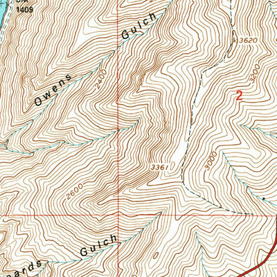 United States Geological Survey White Bird, ID (1995, 24000-Scale) digital map