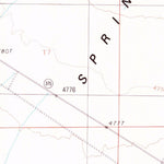 United States Geological Survey White Blotch Springs NE, NV (1987, 24000-Scale) digital map