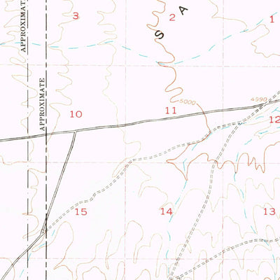 United States Geological Survey White Blotch Springs, NV (1952, 62500-Scale) digital map