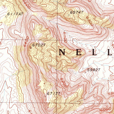United States Geological Survey White Blotch Springs NW, NV (1987, 24000-Scale) digital map