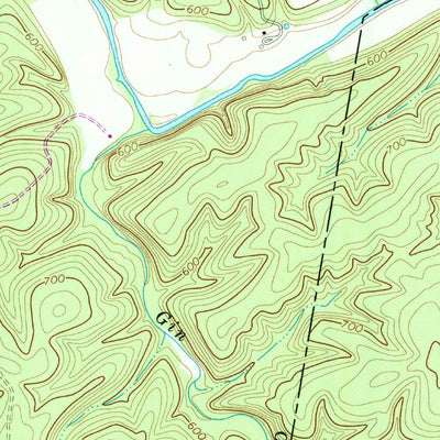 United States Geological Survey White Bluff, TN (1966, 24000-Scale) digital map