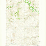 United States Geological Survey White Butte NE, ND (1960, 24000-Scale) digital map