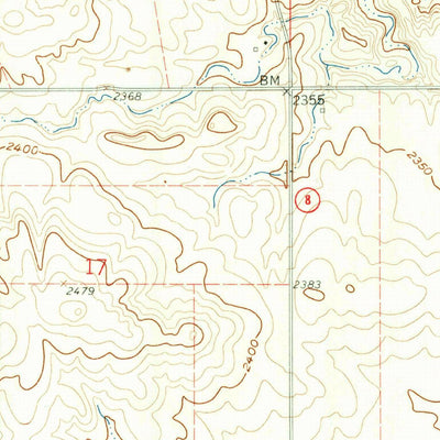 United States Geological Survey White Butte NE, ND (1960, 24000-Scale) digital map