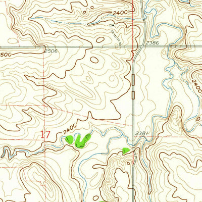 United States Geological Survey White Butte NW, ND (1960, 24000-Scale) digital map