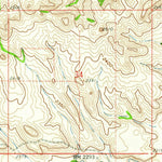 United States Geological Survey White Butte NW, ND (1960, 24000-Scale) digital map