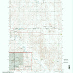 United States Geological Survey White Butte, SD-ND (1998, 24000-Scale) digital map
