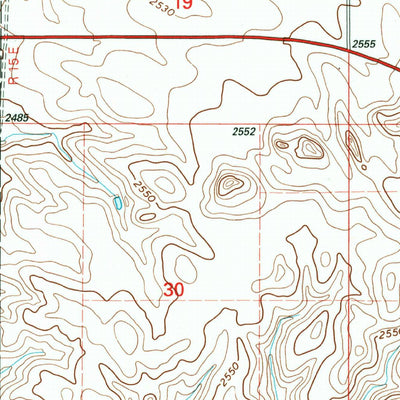 United States Geological Survey White Butte, SD-ND (1998, 24000-Scale) digital map