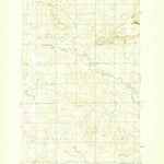 United States Geological Survey White Butte West, ND (1960, 24000-Scale) digital map