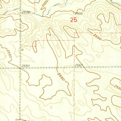 United States Geological Survey White Butte West, ND (1960, 24000-Scale) digital map