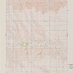United States Geological Survey White Canyon, KS (1976, 24000-Scale) digital map