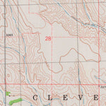 United States Geological Survey White Canyon, KS (1976, 24000-Scale) digital map