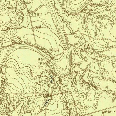 United States Geological Survey White Canyon, TX (1926, 48000-Scale) digital map