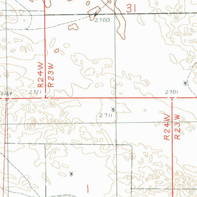 United States Geological Survey White Cap Hill, NE (1985, 24000-Scale) digital map