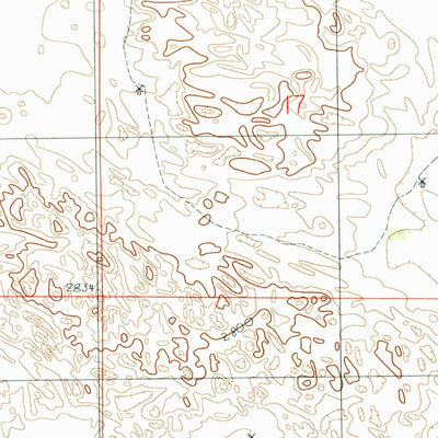 United States Geological Survey White Cap Hill, NE (1985, 24000-Scale) digital map