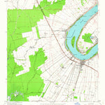 United States Geological Survey White Castle, LA (1953, 24000-Scale) digital map