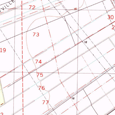 United States Geological Survey White Castle, LA (1992, 24000-Scale) digital map