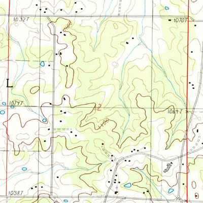 United States Geological Survey White Church, MO (1986, 24000-Scale) digital map
