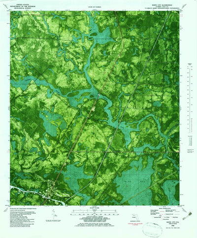 United States Geological Survey White City, FL (1982, 24000-Scale) digital map