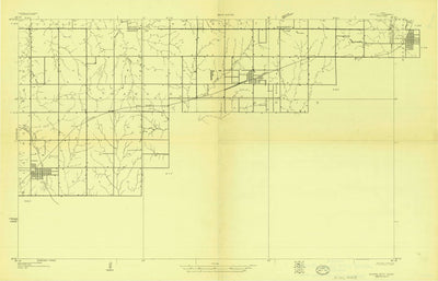 United States Geological Survey White City, KS (1927, 20000-Scale) digital map
