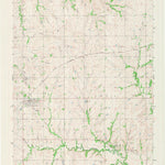 United States Geological Survey White City, KS (1971, 24000-Scale) digital map