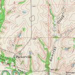 United States Geological Survey White City, KS (1971, 24000-Scale) digital map