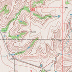 United States Geological Survey White City NW, KS (1971, 24000-Scale) digital map
