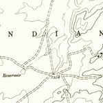 United States Geological Survey White Clay, AZ (1955, 24000-Scale) digital map