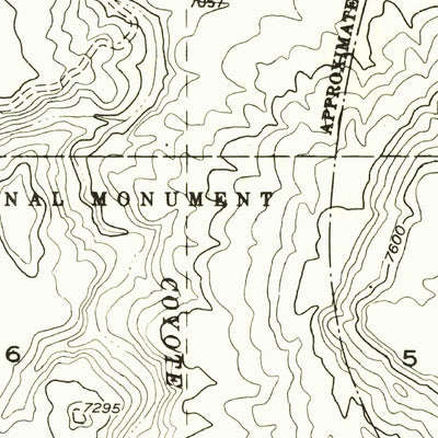 United States Geological Survey White Clay, AZ (1955, 24000-Scale) digital map