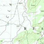 United States Geological Survey White Clay, AZ (1983, 24000-Scale) digital map