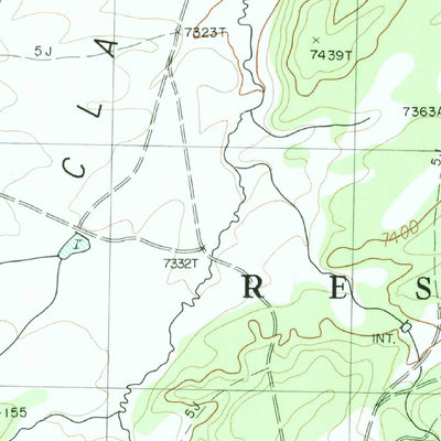 United States Geological Survey White Clay, AZ (1983, 24000-Scale) digital map