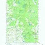 United States Geological Survey White Cloud, MI (1959, 62500-Scale) digital map