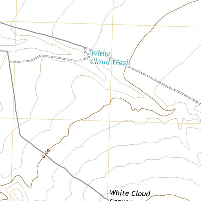 United States Geological Survey White Cloud Point, NV (2021, 24000-Scale) digital map