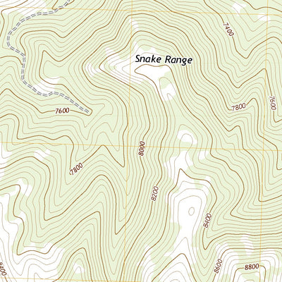 United States Geological Survey White Cloud Point, NV (2021, 24000-Scale) digital map