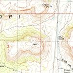 United States Geological Survey White Cone, AZ (1991, 24000-Scale) digital map