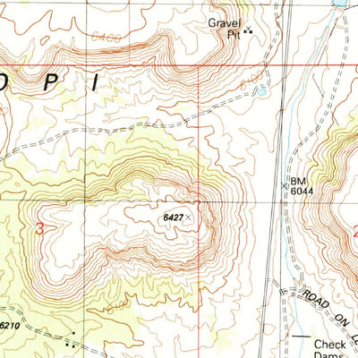United States Geological Survey White Cone, AZ (1991, 24000-Scale) digital map