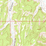 United States Geological Survey White Coyote Draw, CO (1964, 24000-Scale) digital map
