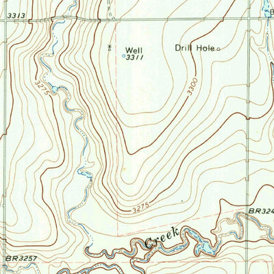United States Geological Survey White Deer SW, TX (1966, 24000-Scale) digital map
