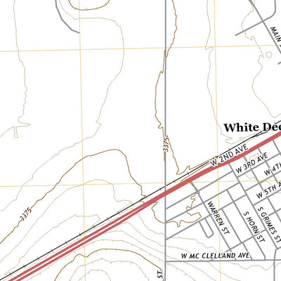 United States Geological Survey White Deer, TX (2022, 24000-Scale) digital map