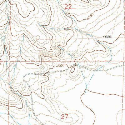 United States Geological Survey White Flat, NM (1967, 24000-Scale) digital map
