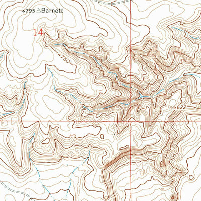 United States Geological Survey White Flat, NM (1967, 24000-Scale) digital map