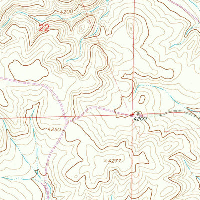 United States Geological Survey White Flat SE, NM (1967, 24000-Scale) digital map