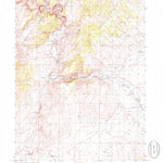 United States Geological Survey White Flats, NV (1985, 24000-Scale) digital map