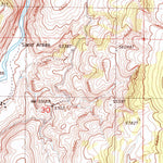 United States Geological Survey White Flats, NV (1985, 24000-Scale) digital map
